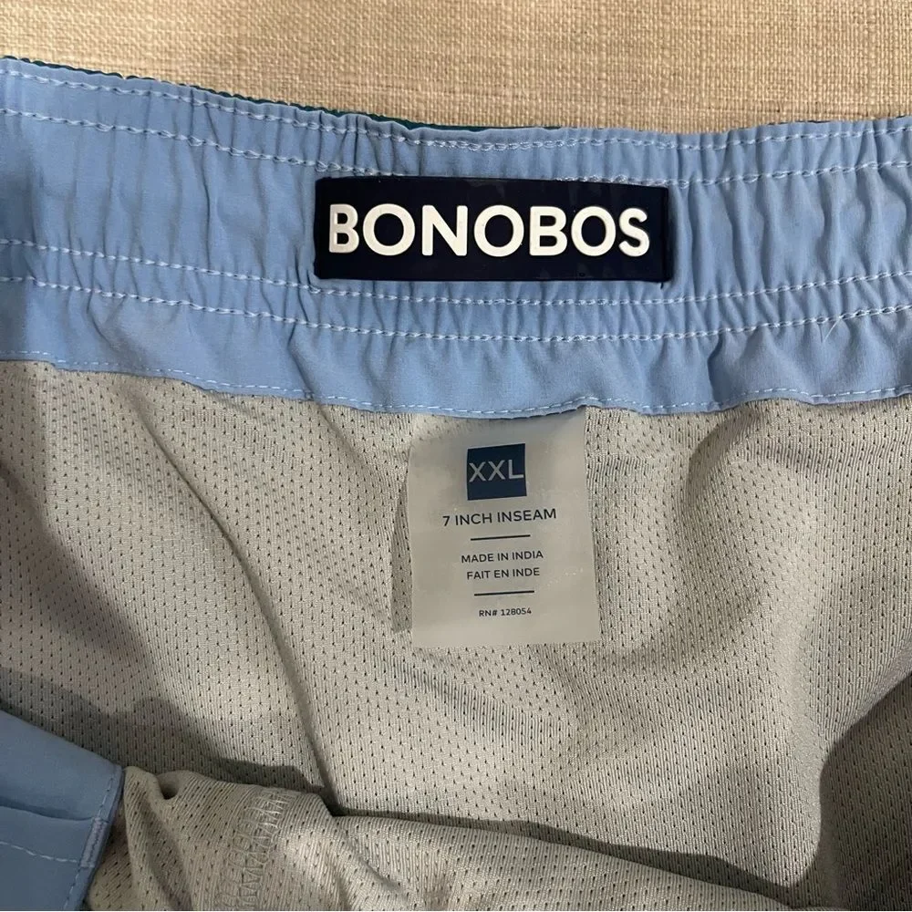 Bonobos - Mens E Waist Trunk Updated Liner Palm Print XXL